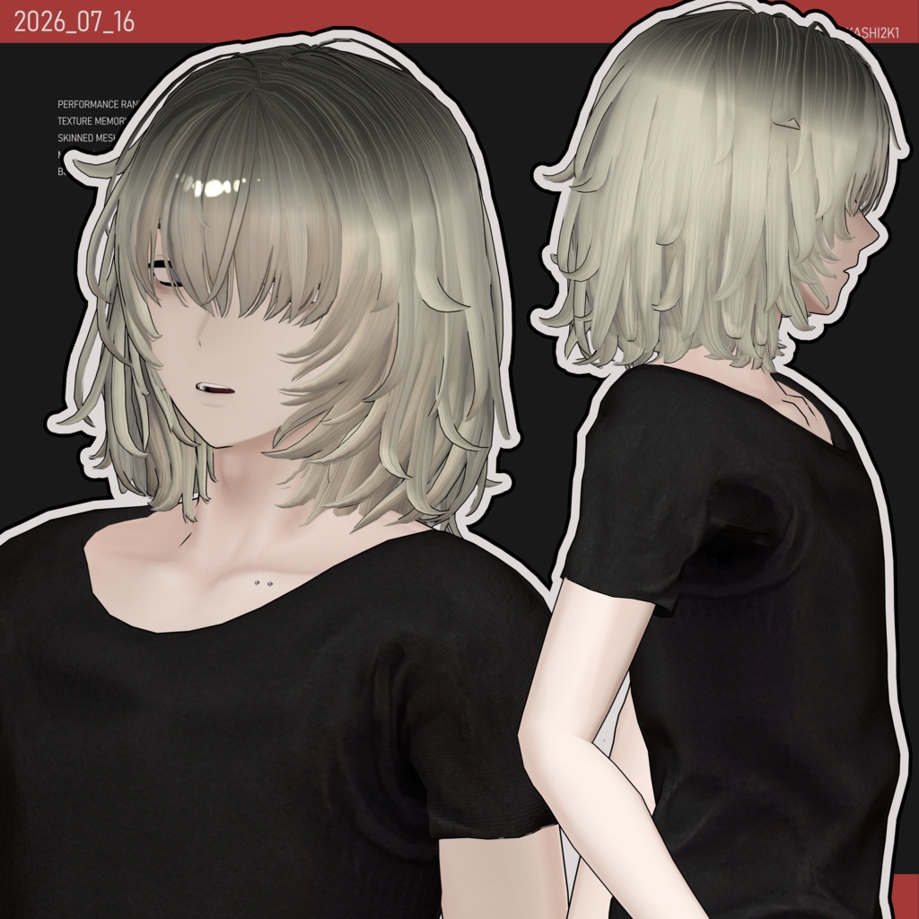 オリジナル3Dモデル【五味】