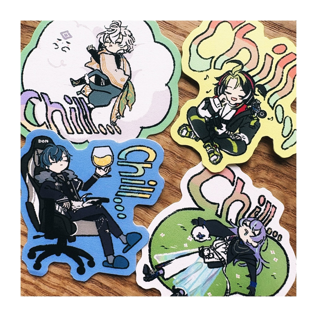 Dytica Chill ステッカーセット