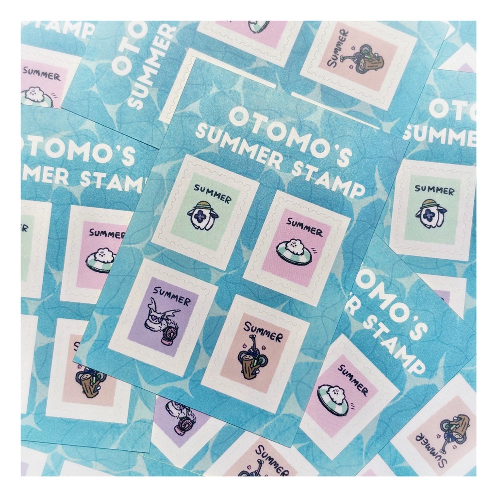 OTOMO's Summer Stamp Sticker