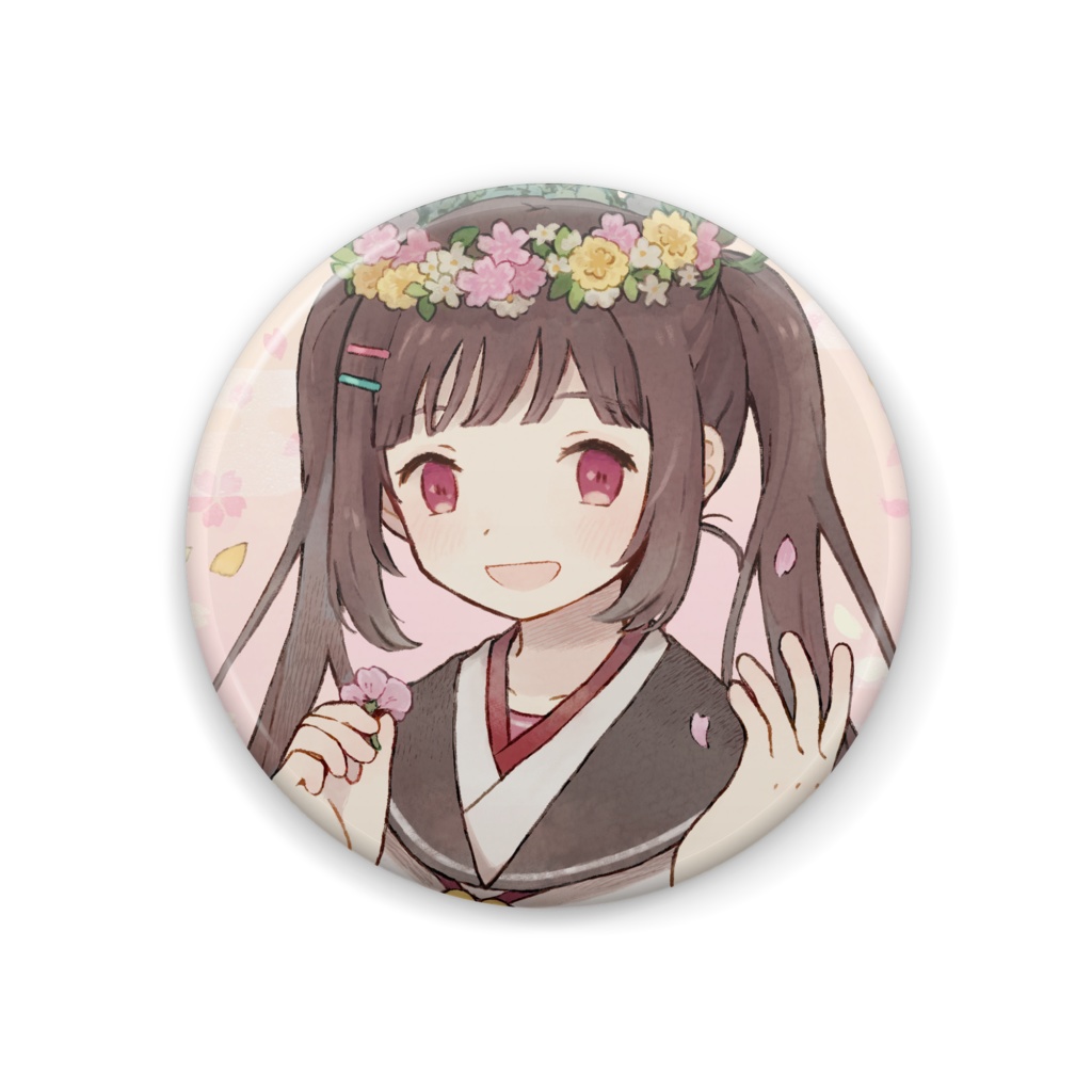 かわいい缶バッジ（2023年こたねんBD）