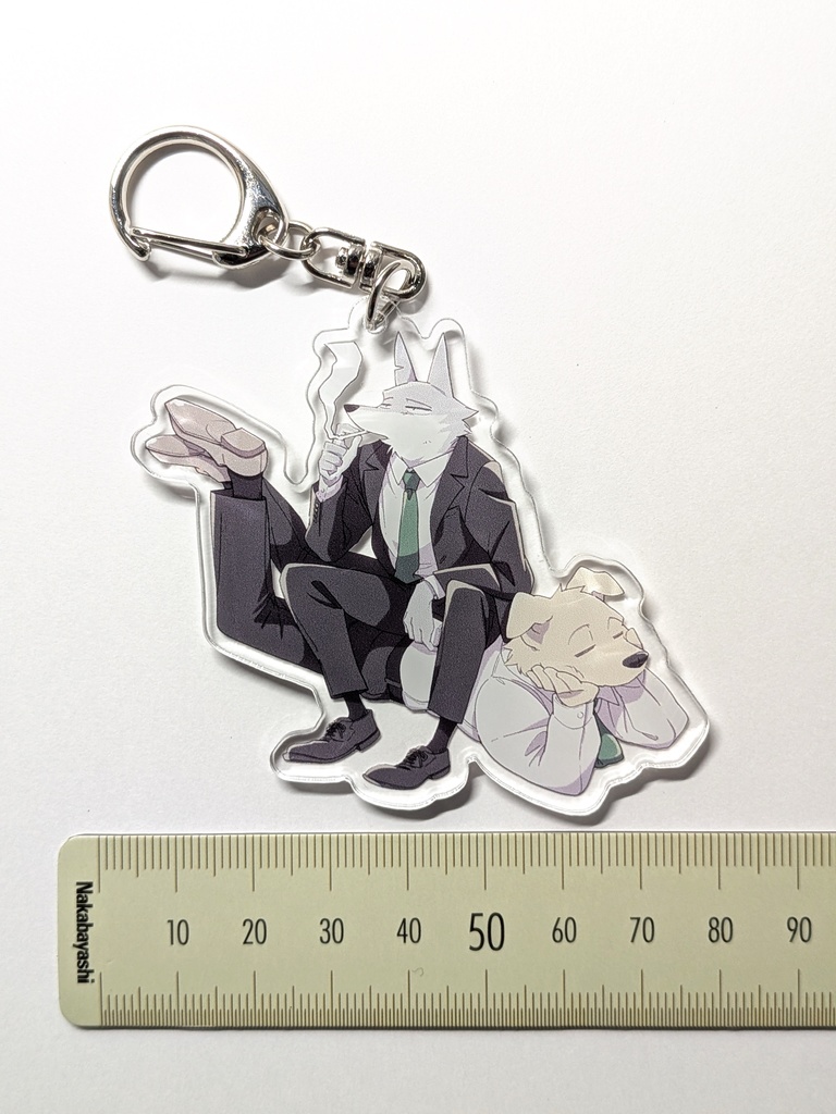 犬飼と浅草アクリルキーホルダー