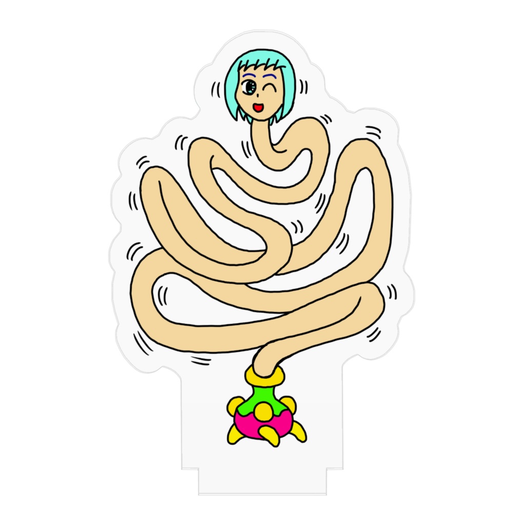 壷ろくろ首娘・スノウ