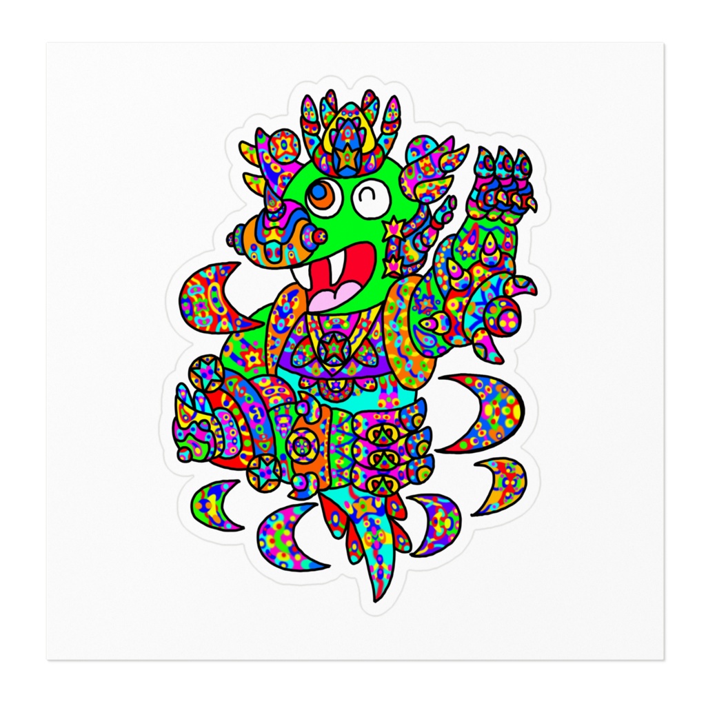 大回転する竜・ナリウス