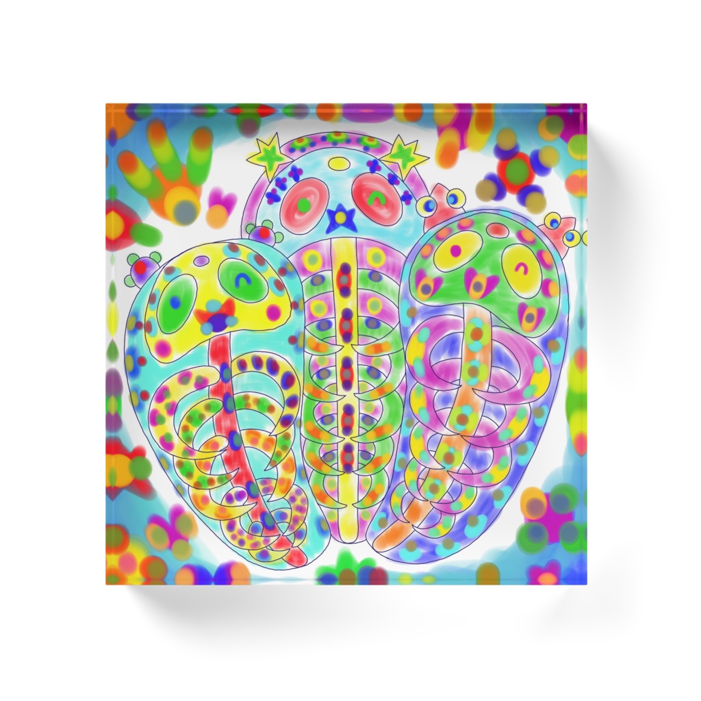 カラフル・ガイコツパンダホヤ