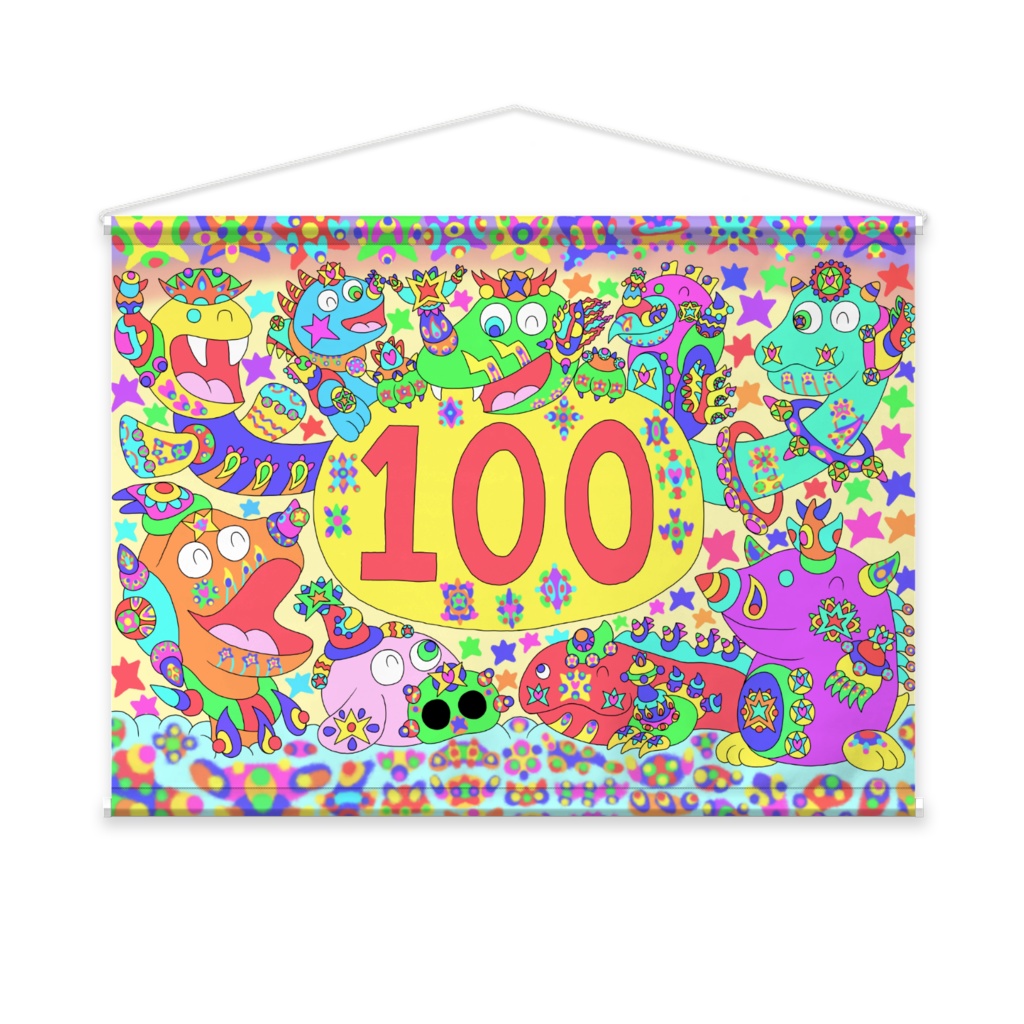 Pixiv sketchフォロワー100人突破おめでとう！