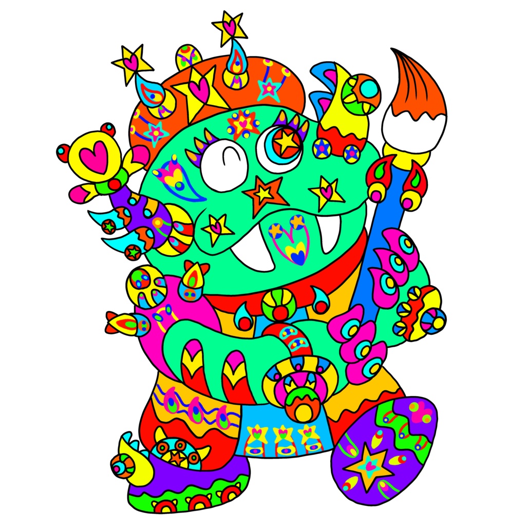 アーティストの竜