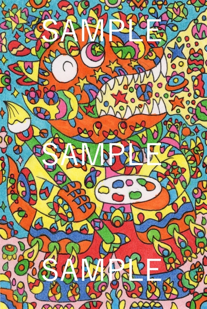 デジタルアート・アーティストの竜