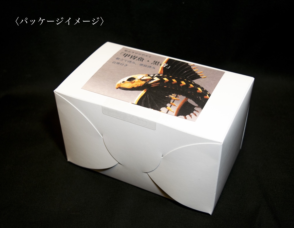 甲冑魚・黒帝(完成品)