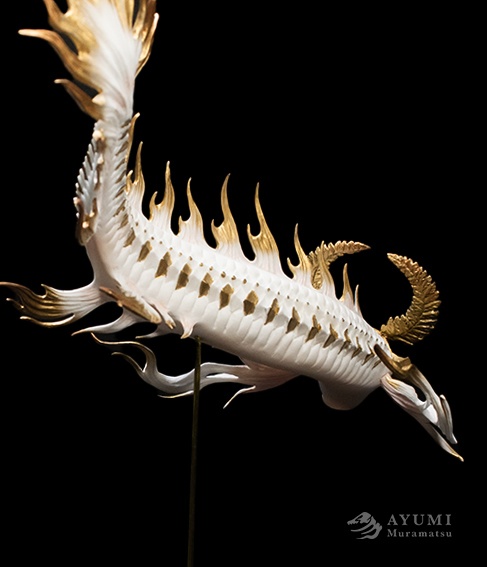 甲冑魚・白兜(完成品)