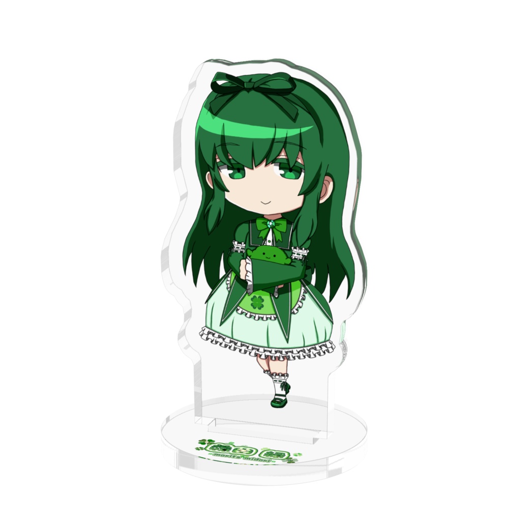 🍀森田 緑🍀ミニキャラアクリルフィギュア少女ver.