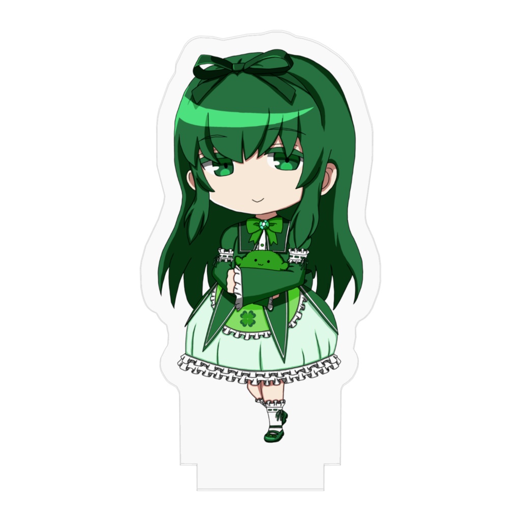 🍀森田 緑🍀ミニキャラアクリルフィギュア少女ver.