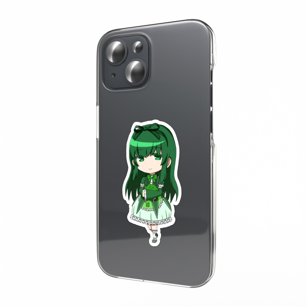 🍀森田 緑🍀ミニキャラステッカー少女ver.