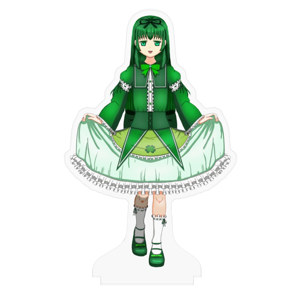 🍀森田 緑🍀アクリルフィギュア少女ver.