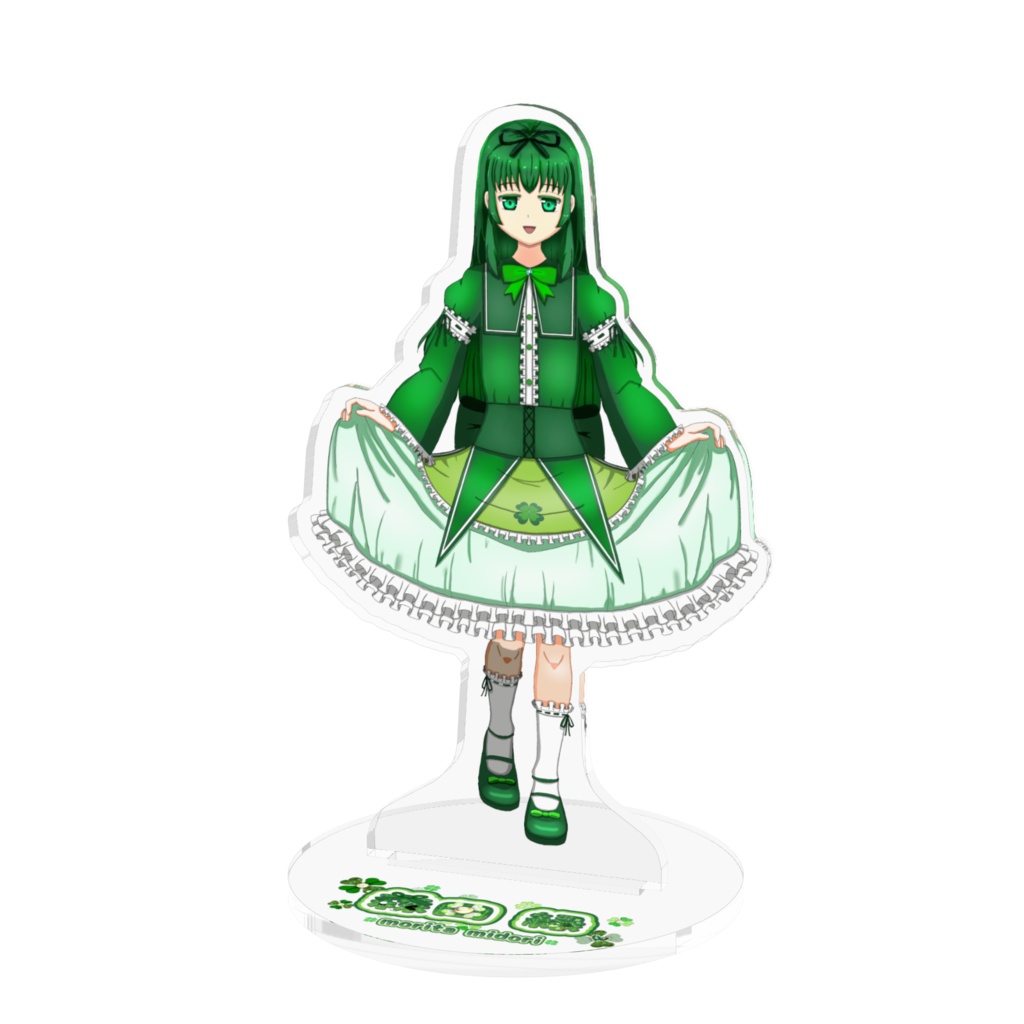 🍀森田 緑🍀アクリルフィギュア少女ver.