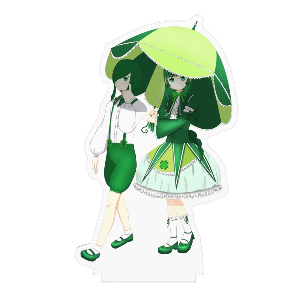 🍀森田 緑🍀アクリルフィギュア相合い傘