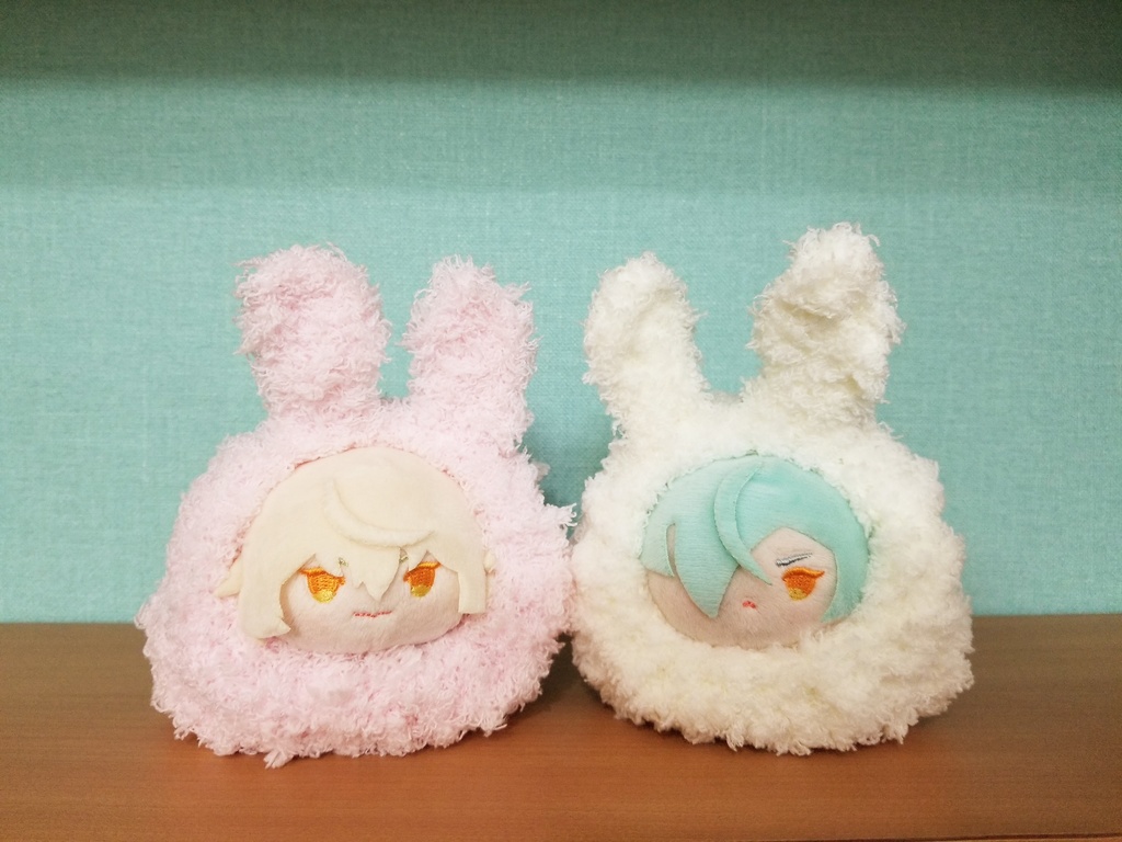 もふもふもちうさぎ(ピンク)