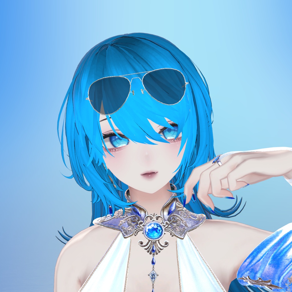 【森羅・ルルネ】対応 wave eye texture 【VRC】