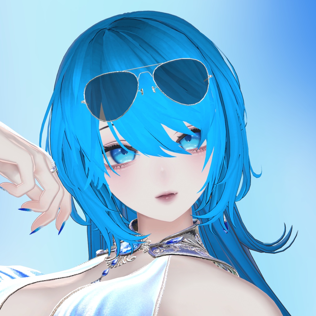 【森羅・ルルネ】対応 wave eye texture 【VRC】