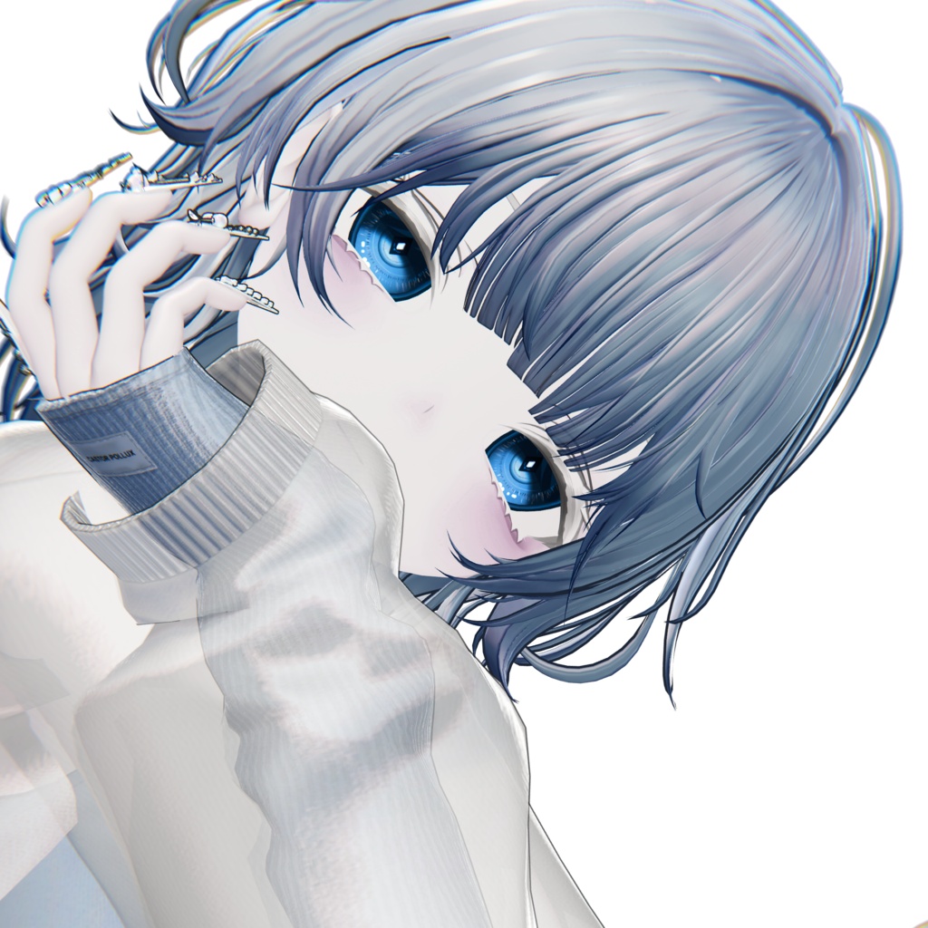 【森羅・ルルネ】対応 Crystal Veil eye texture 【VRC】