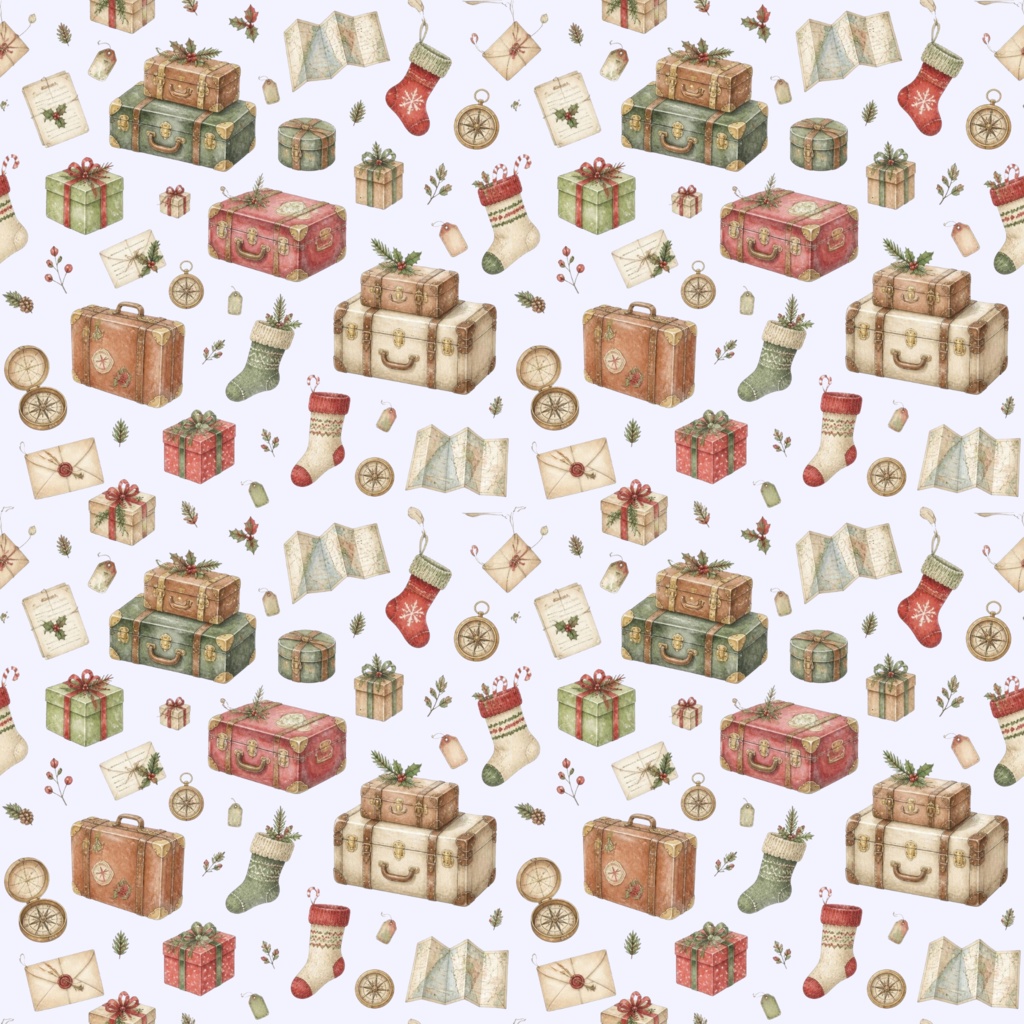 【クリスマス】デジタルペーパー10枚セット
