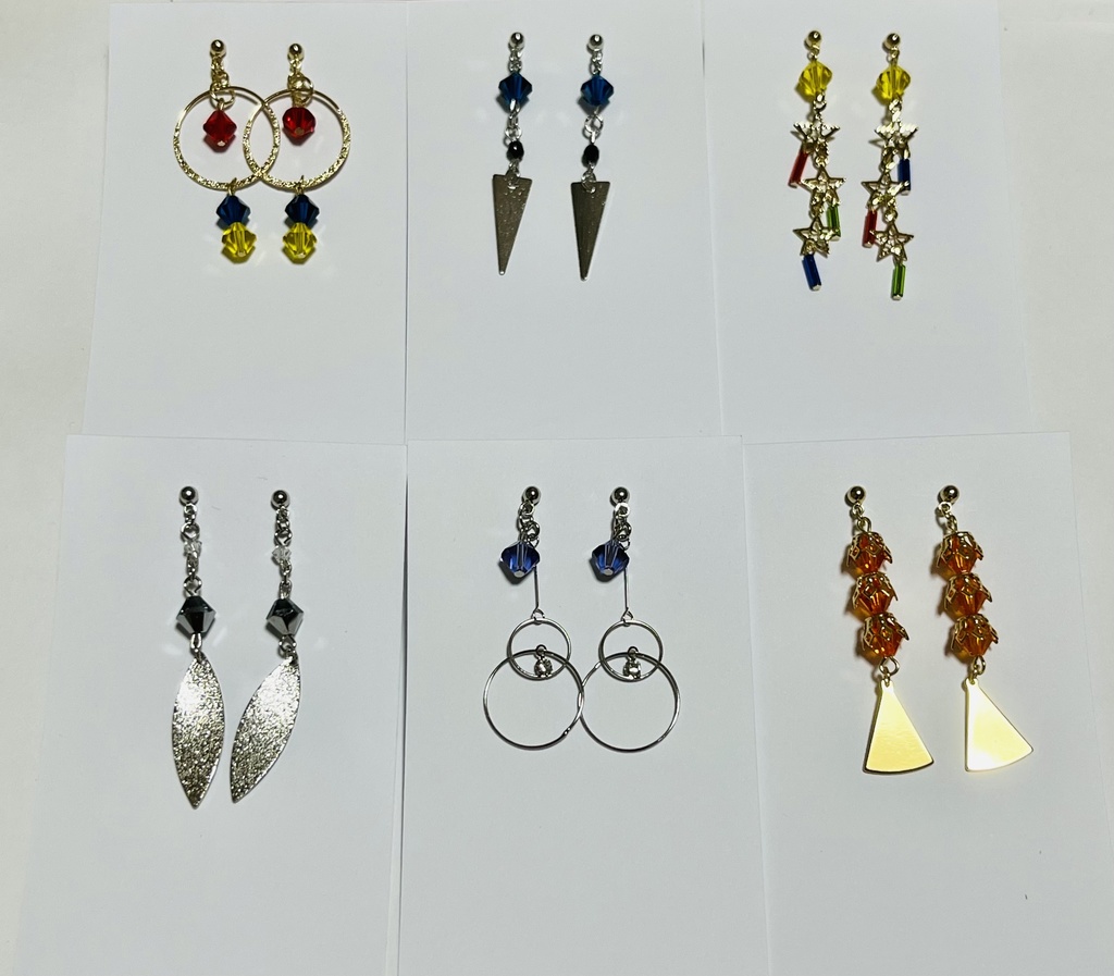 ヒプマイ 各ディビジョンイメージピアス