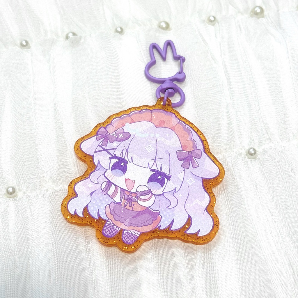 【数量限定】羽月らびぃ ✧ ハロウィンアクリルキーホルダー2023