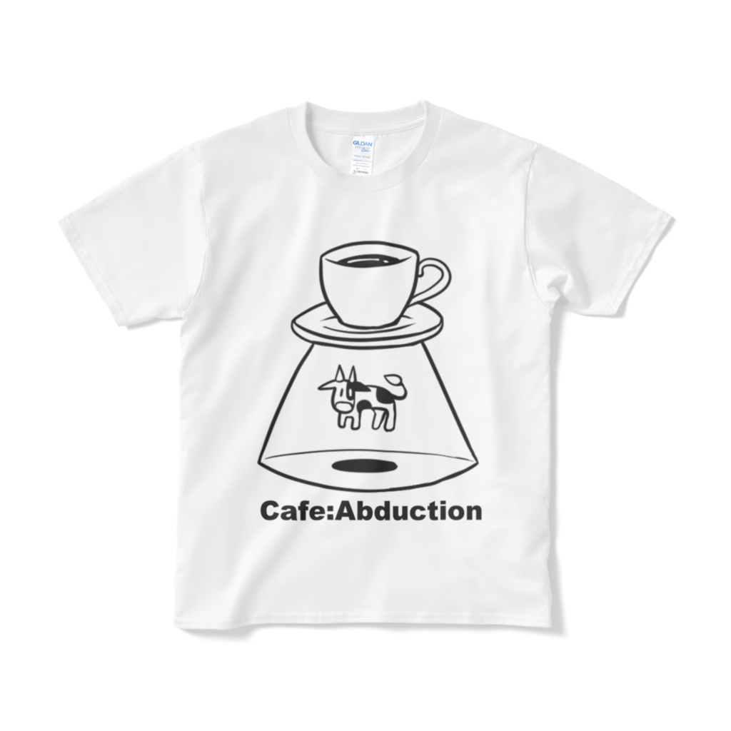 喫茶 Cafe:Abduction　Ｔシャツ