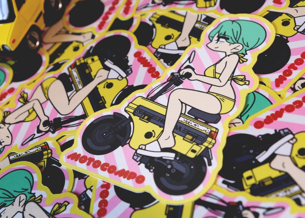 ≪NEW≫ モトコンポステッカー