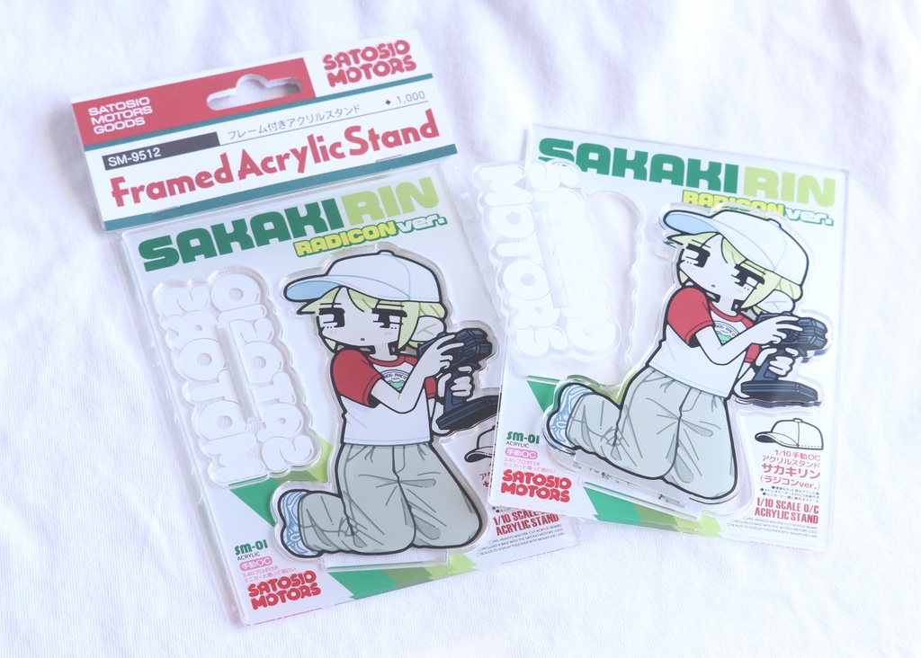 ≪NEW≫ 1/10スケールアクリルスタンド サカキリン ラジコン ver.1.02