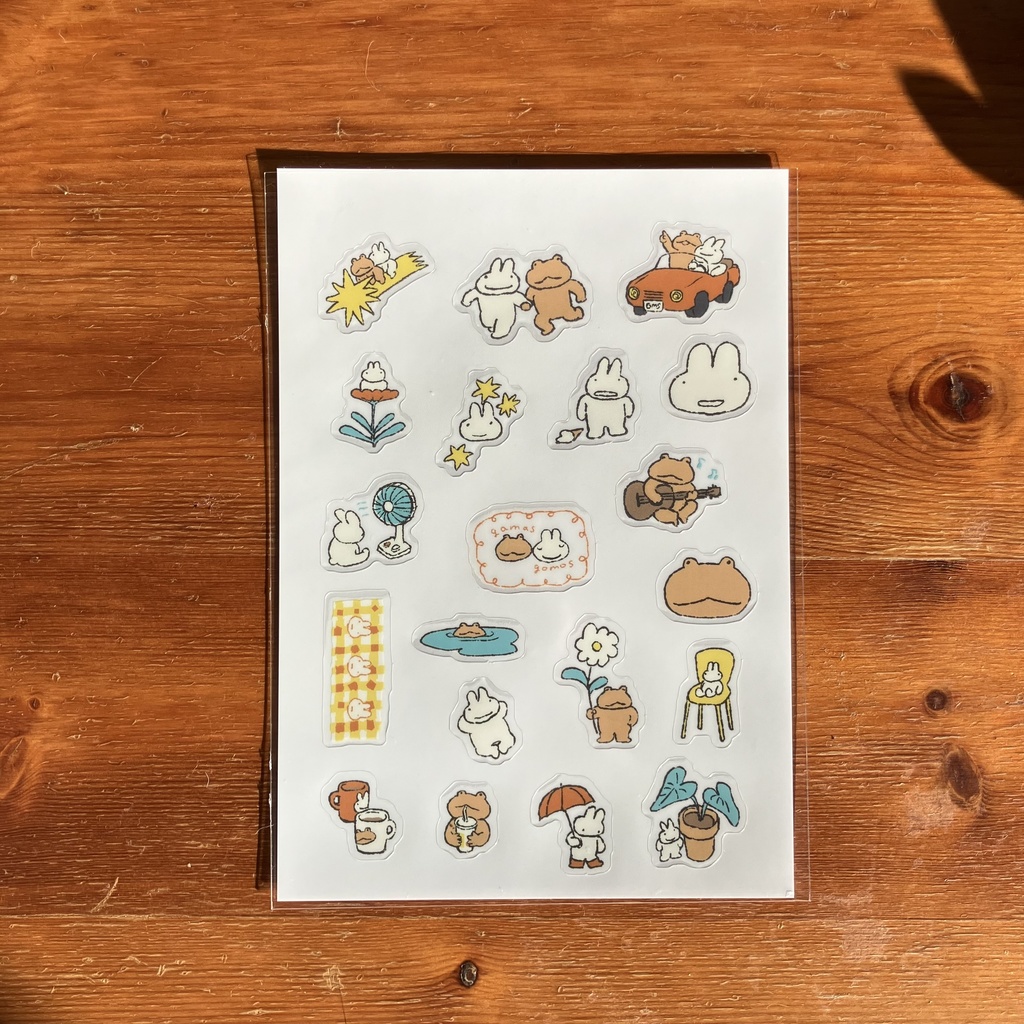 Gomos & Gamas Happy Friend Sticker