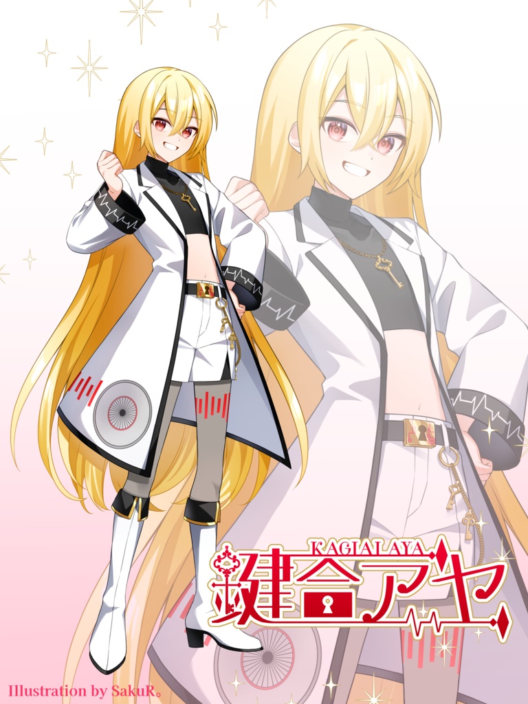 【UTAU音源】鍵合アヤ-単独音-