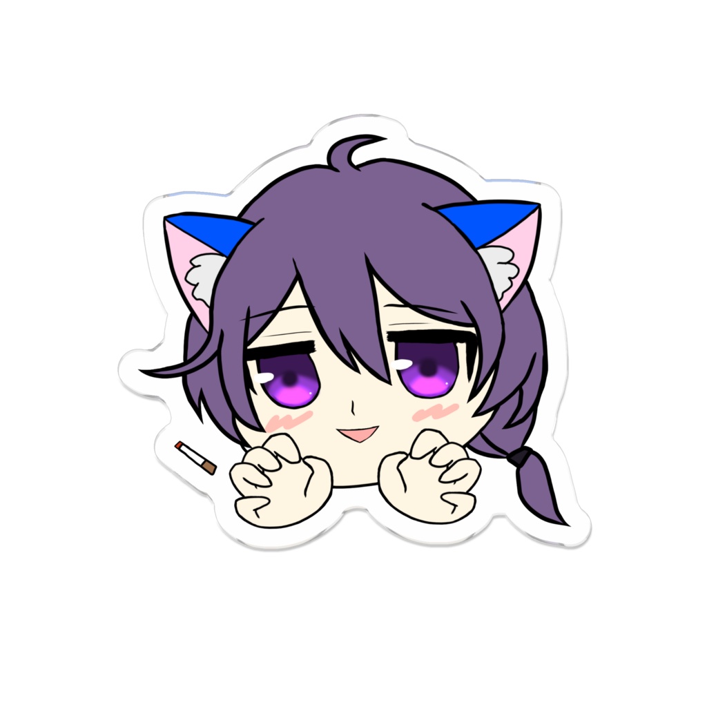 浮世依ゆくや アクリルバッジ