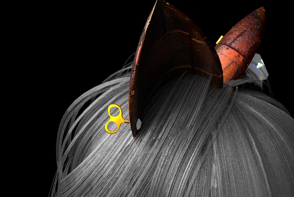 スチームパンク猫耳