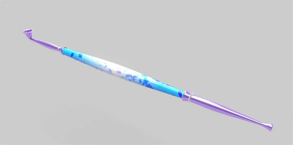 煙管 (キセル) 4種カラー VRChat向け アクセサリー