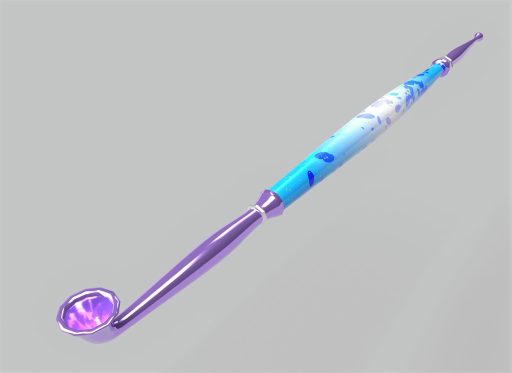 煙管 (キセル) 4種カラー VRChat向け アクセサリー