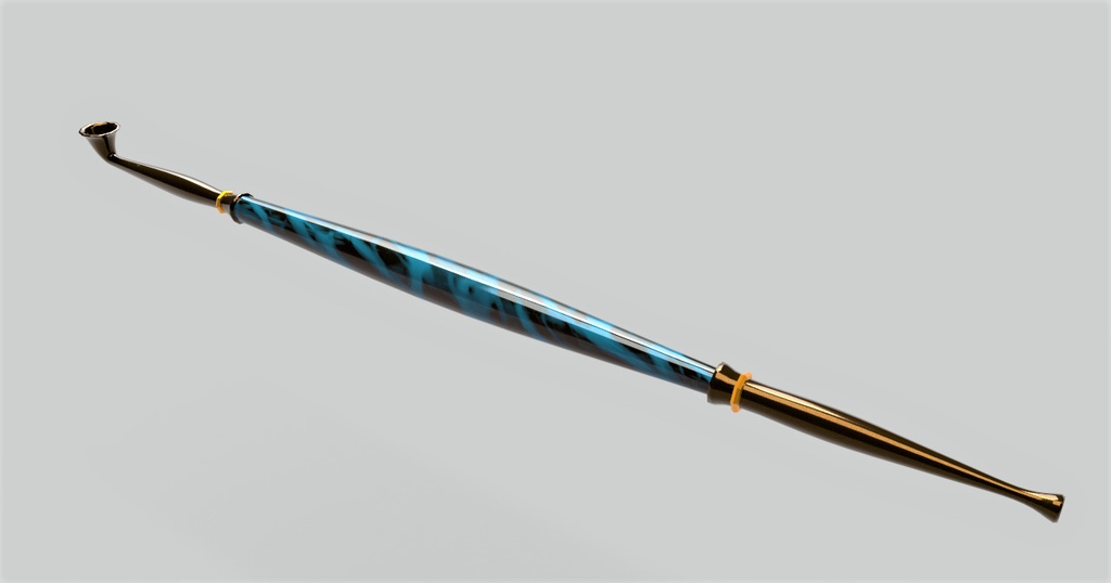 煙管 (キセル) 4種カラー VRChat向け アクセサリー