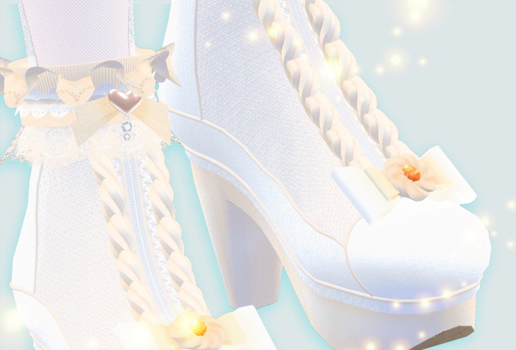 Sweets Lolita衣装【 for Chu!n❤ 】7アバター対応 #OTt23_3D