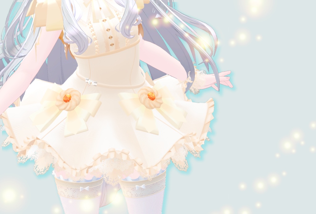 Sweets Lolita衣装【 for Chu!n❤ 】7アバター対応 #OTt23_3D