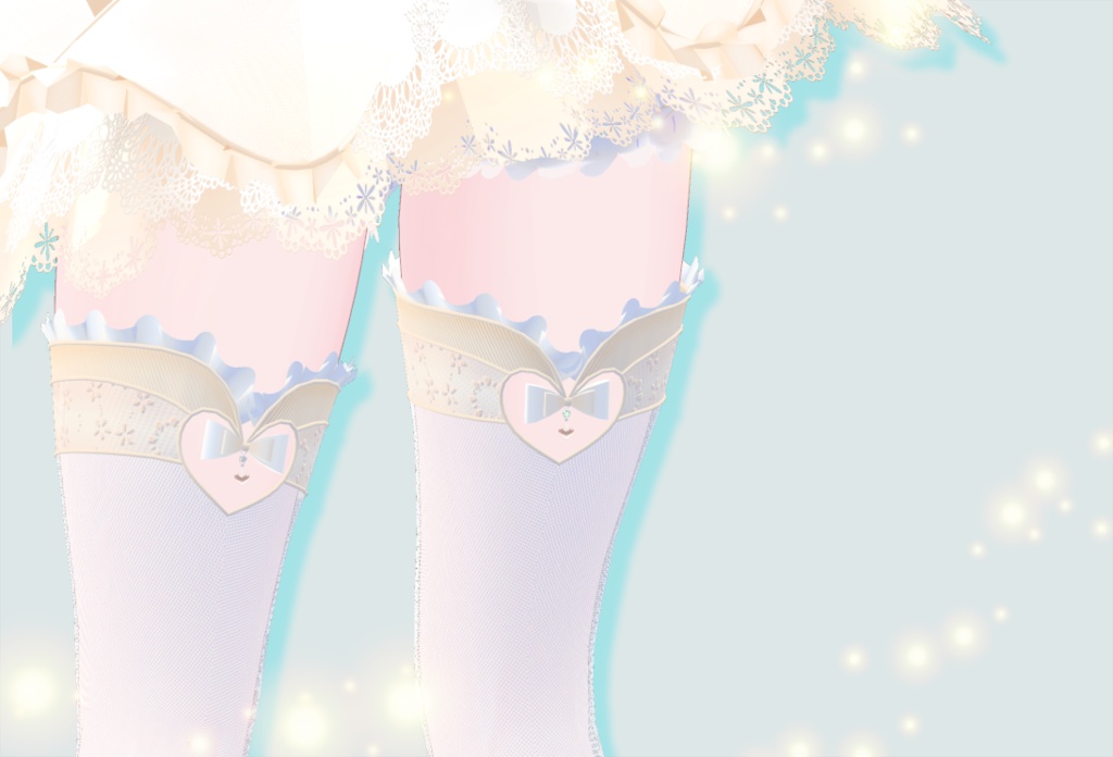 Sweets Lolita衣装【 for Chu!n❤ 】7アバター対応 #OTt23_3D