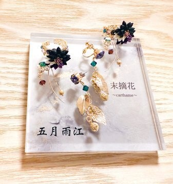 イヤアクセ(ピアス、イヤカフのセット)