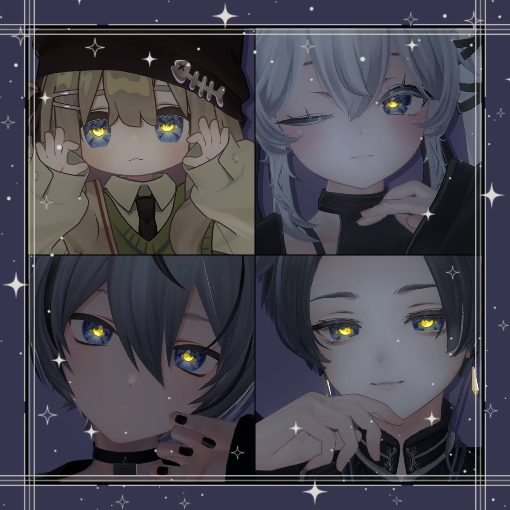 〚20アバター対応〛Eye Texture☾ ໋