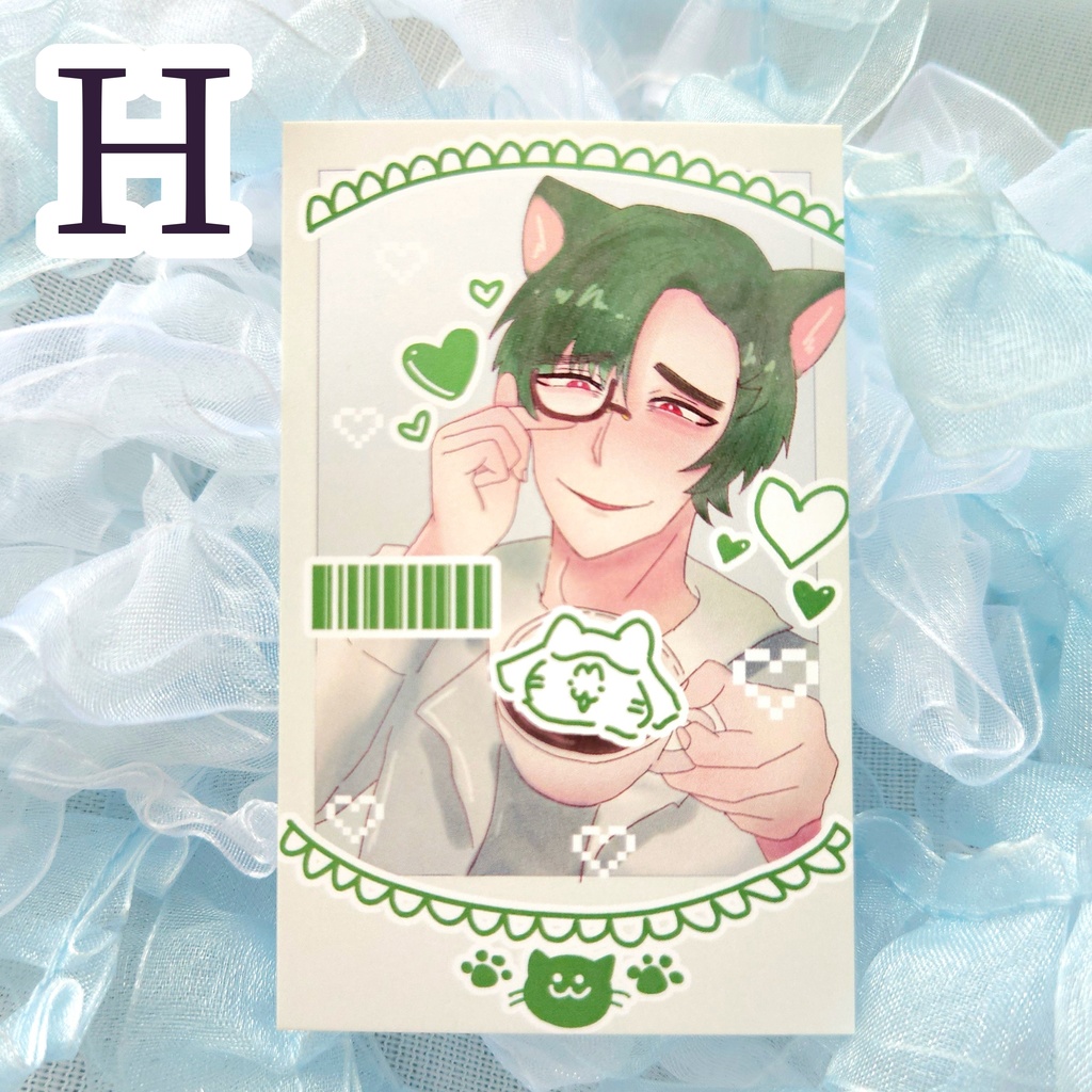 【UTAU音源チェキカード】見なよ、俺の推し音源チェキカードを