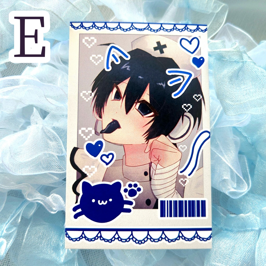 【UTAU音源チェキカード】見なよ、俺の推し音源チェキカードを