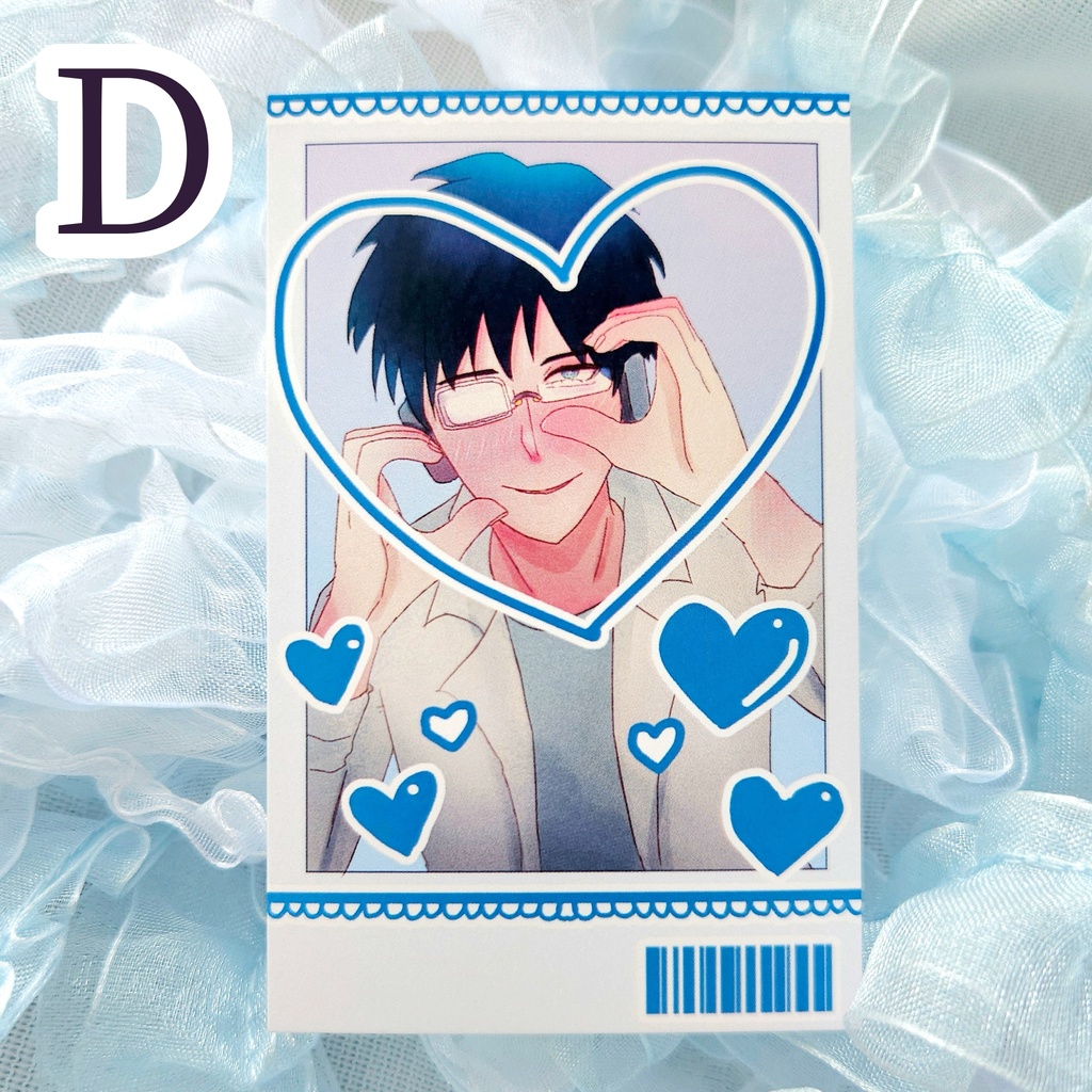 【UTAU音源チェキカード】見なよ、俺の推し音源チェキカードを