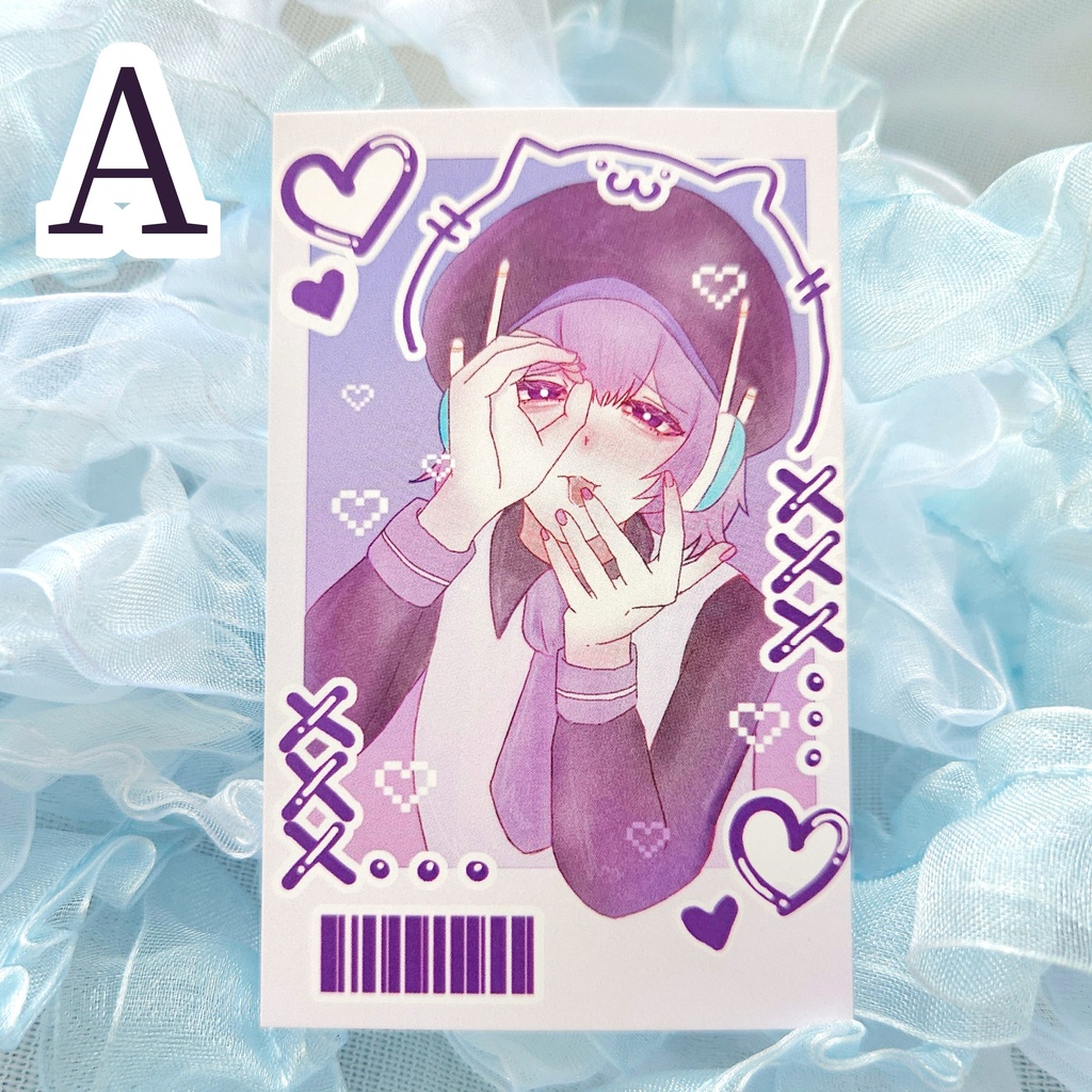 【UTAU音源チェキカード】見なよ、俺の推し音源チェキカードを