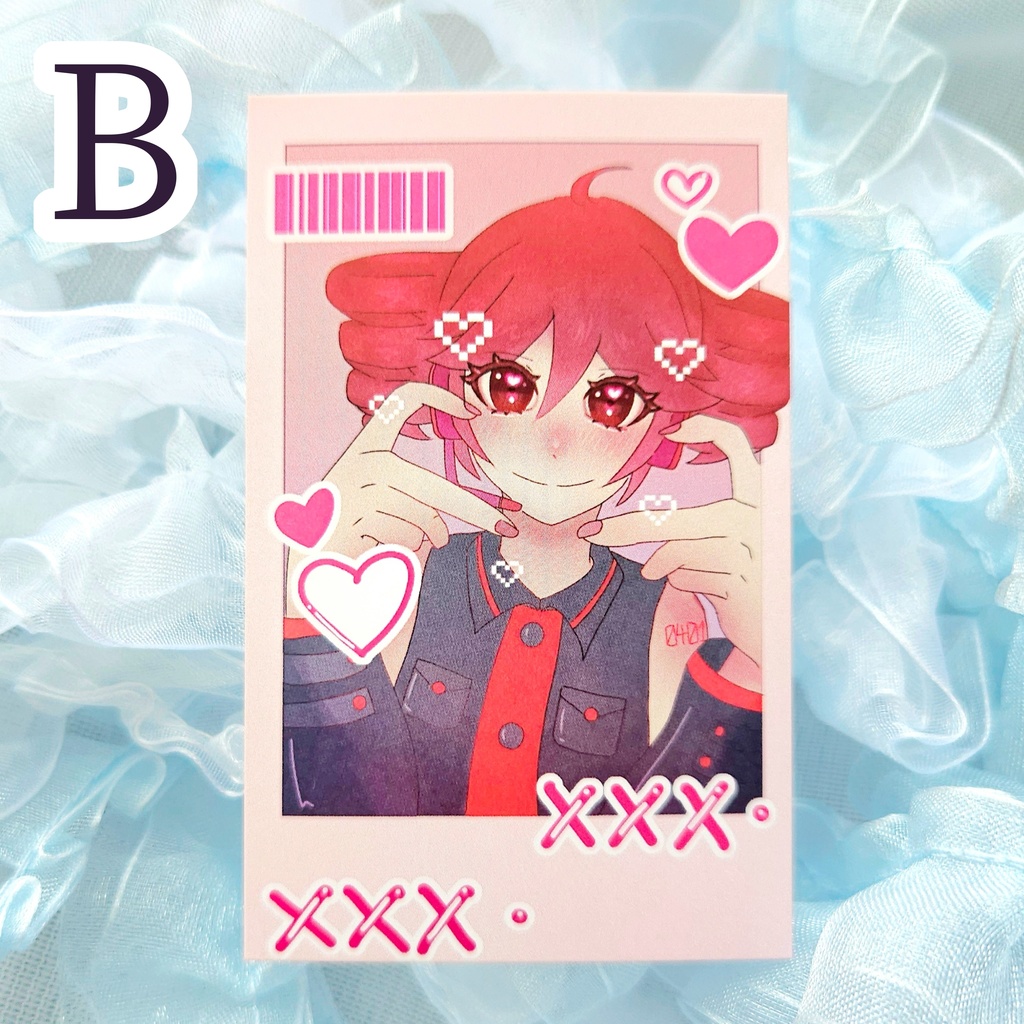 【UTAU音源チェキカード】見なよ、俺の推し音源チェキカードを