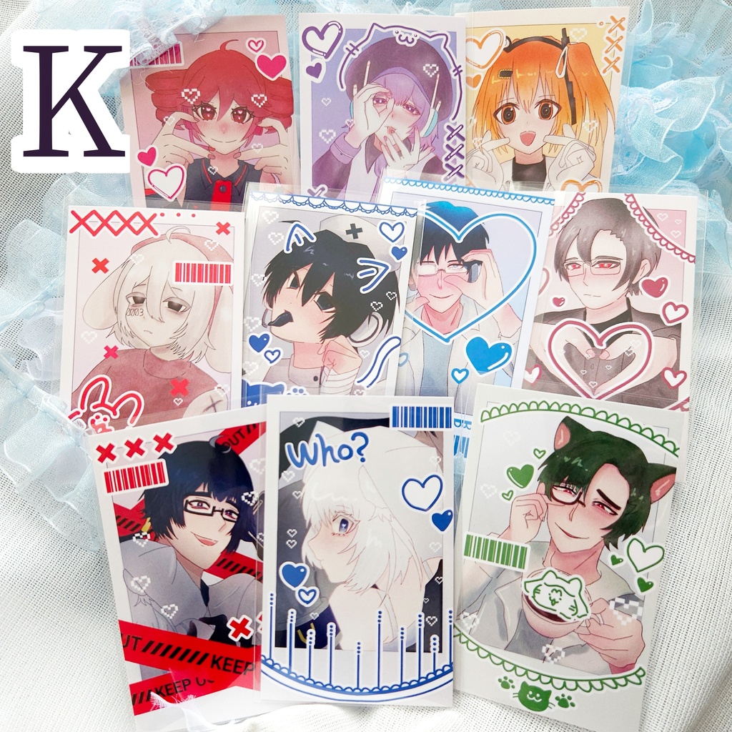 【UTAU音源チェキカード】見なよ、俺の推し音源チェキカードを