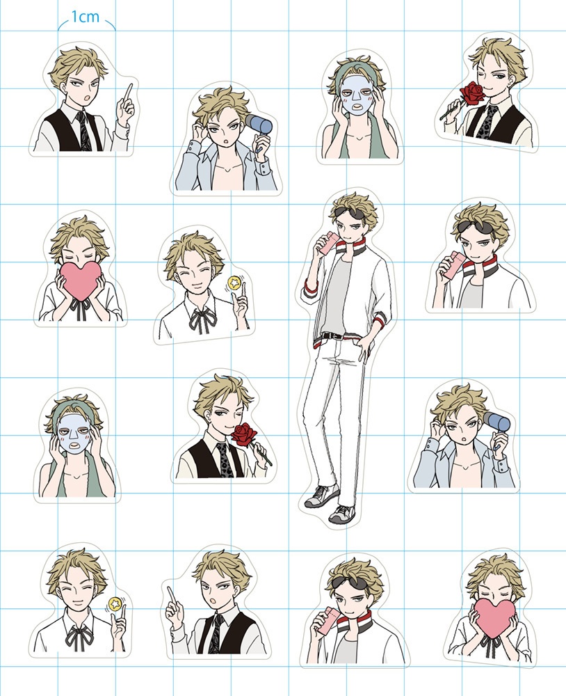 お部長のスケジュールシール