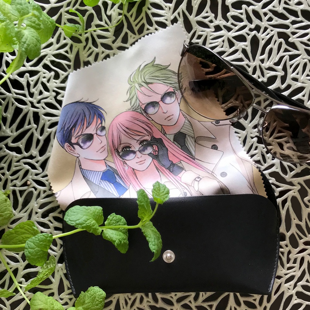 お部長と平田と専務のマイクロファイバークロス