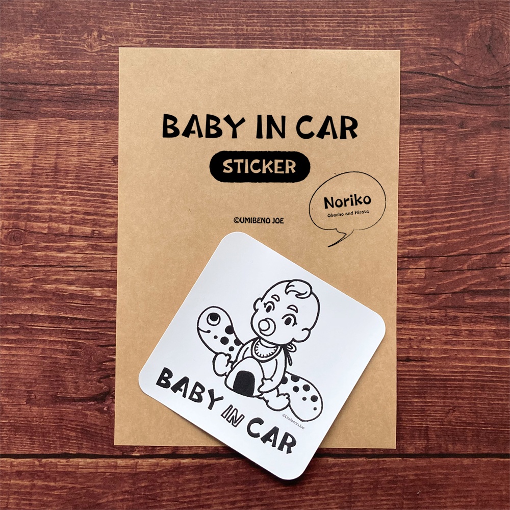 のりちゃんのBABYステッカー
